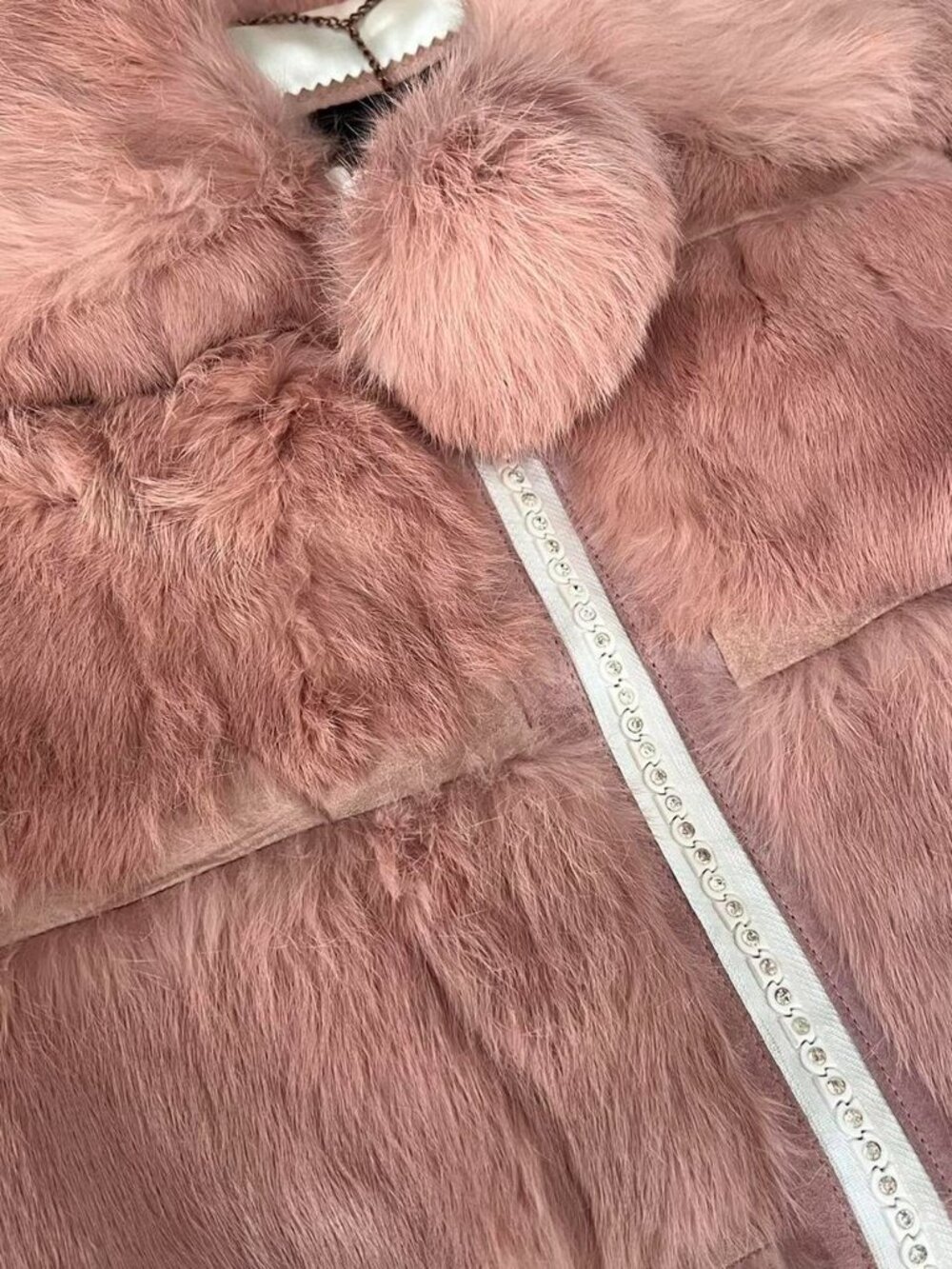 Pink Fur Jacket - Picture 3 of 7